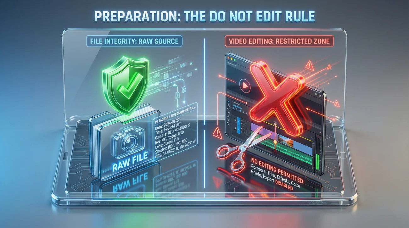 Preparation Do Not Edit Rule Graphic