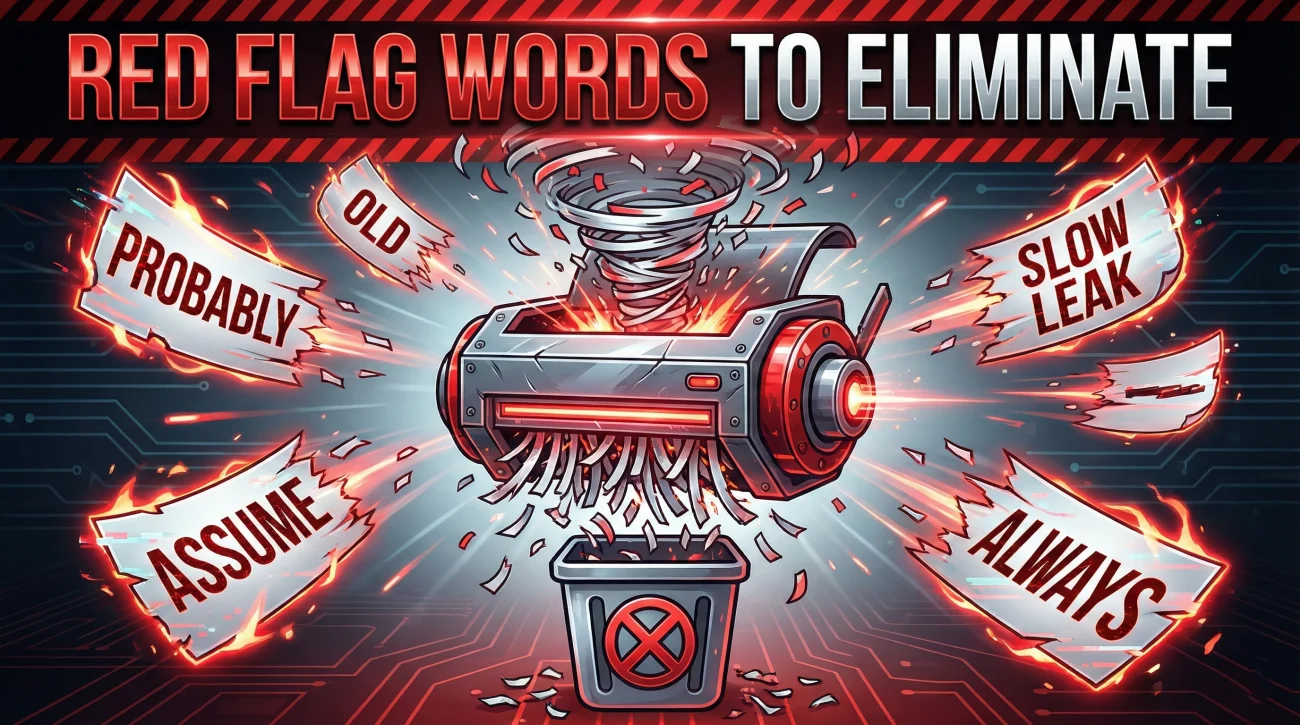 Red-Flag Words To Avoid In Insurance Claims