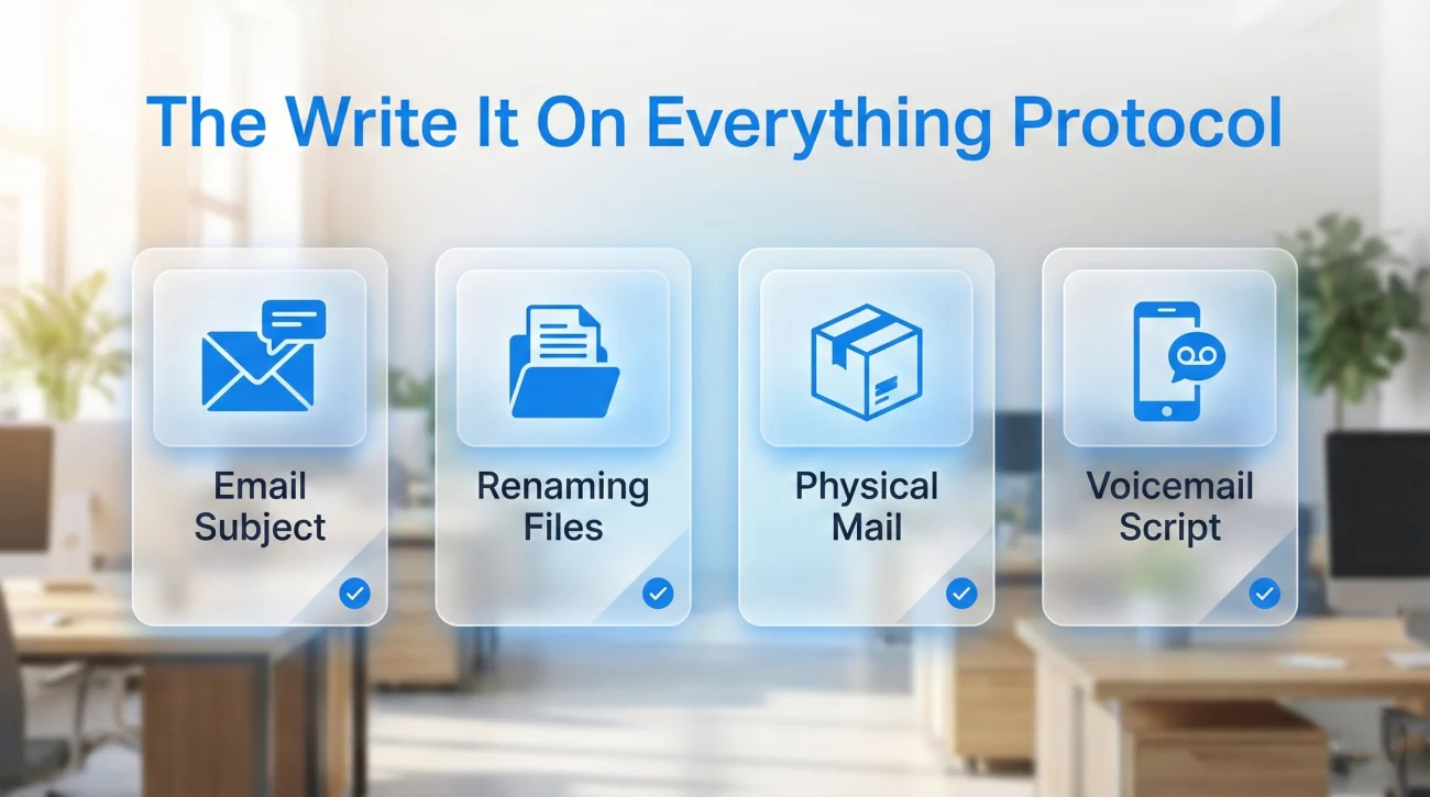 Write Claim Number On Everything Protocol
