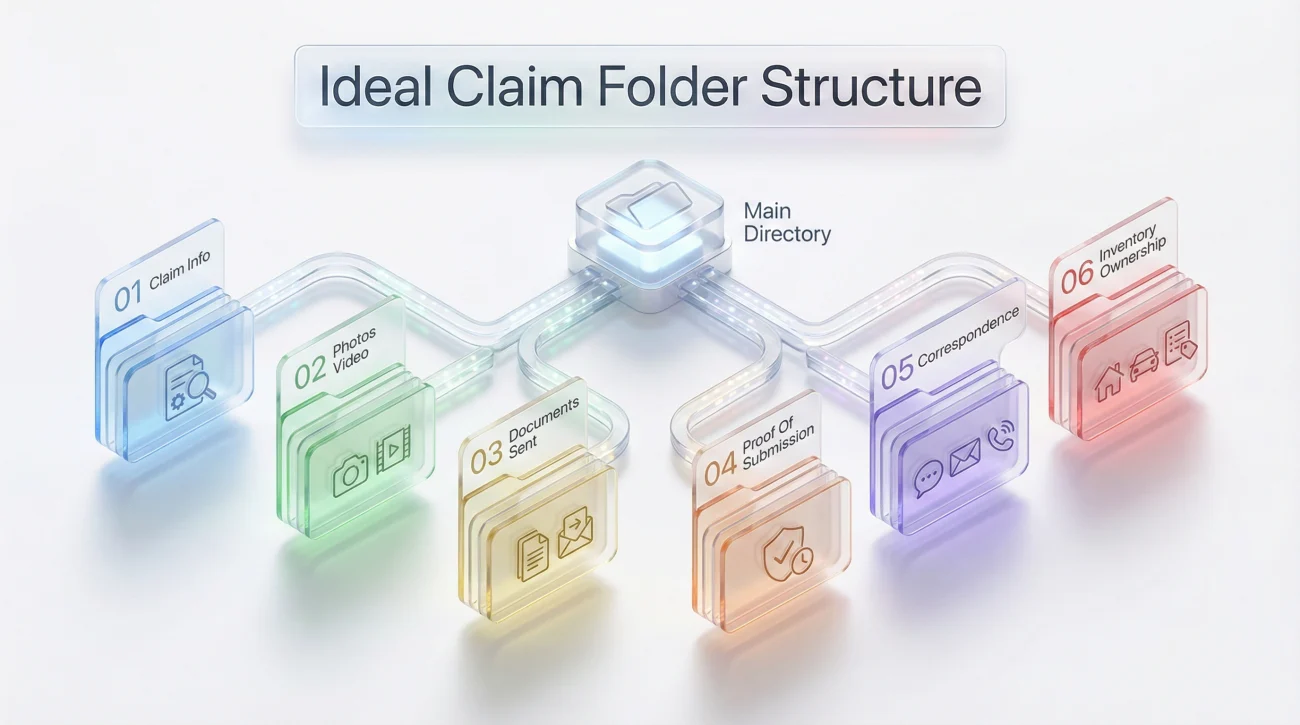 Claim Folder Structure Organization