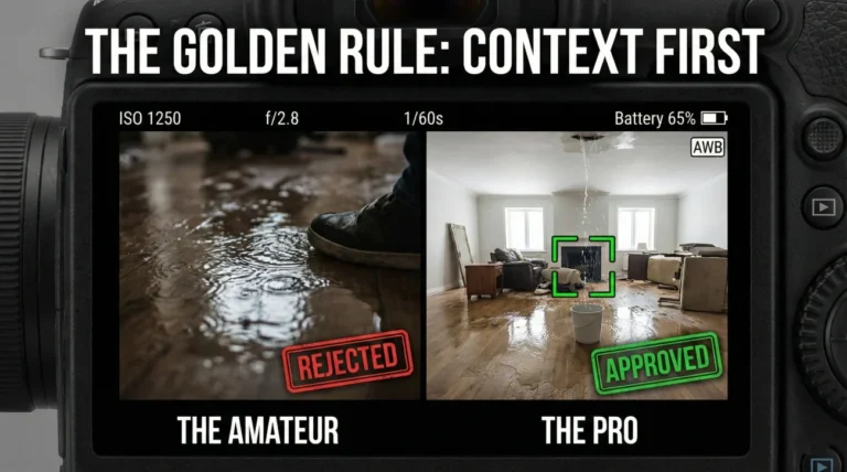 Damage Photo Checklist for a Property Claim: What to Capture Before Cleanup