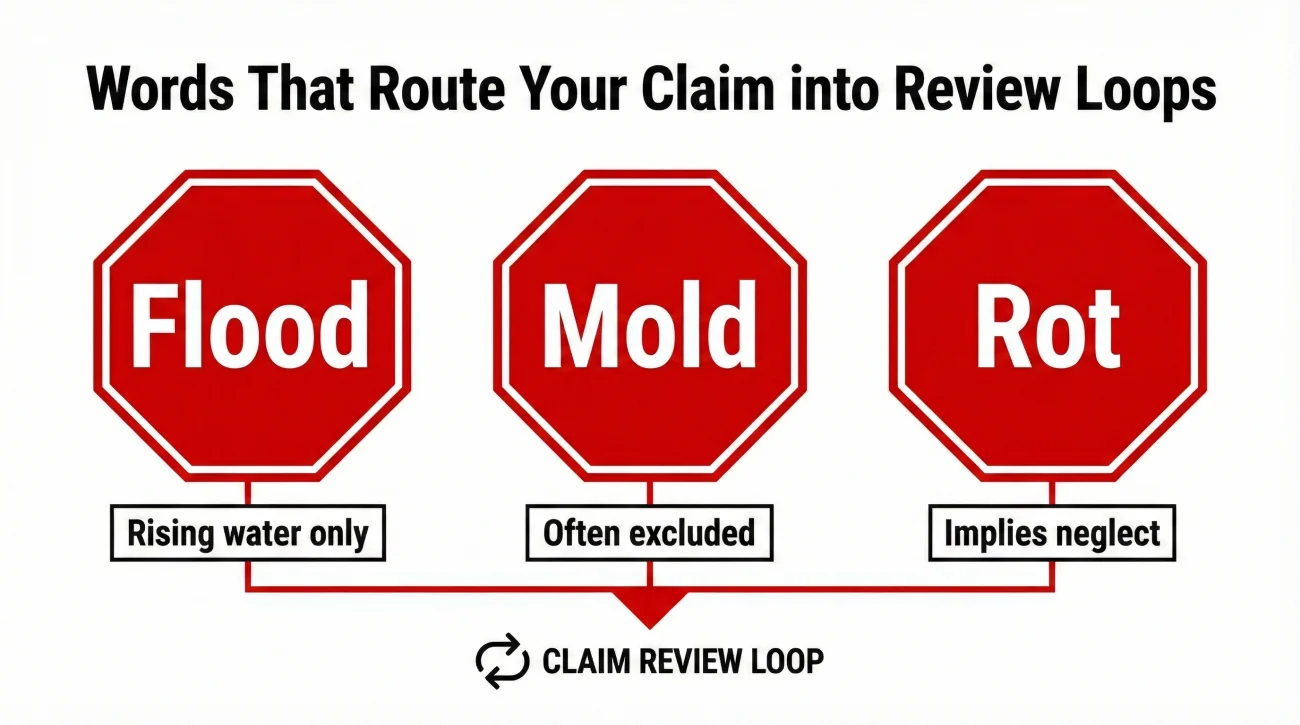 Dangerous Insurance Claim Terminology