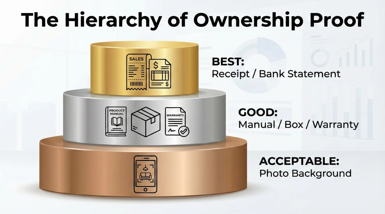 Evidence Tiers Proof Ownership