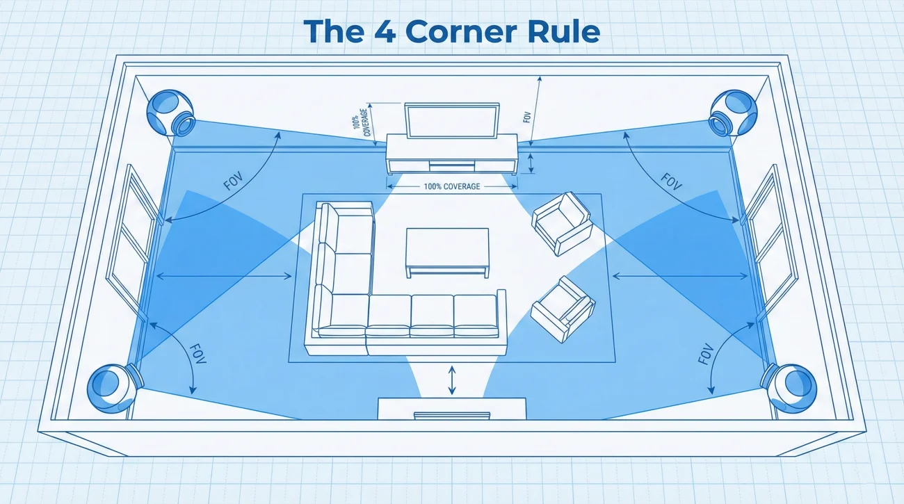 Four Corner Photography Technique