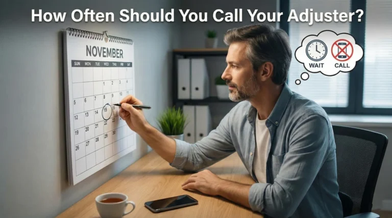 Insurance Follow-Up Cadence: How Often to Call Your Adjuster