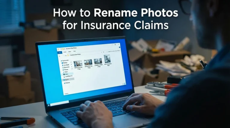 Labeling Claim Photos: Stop the Adjuster from Guessing