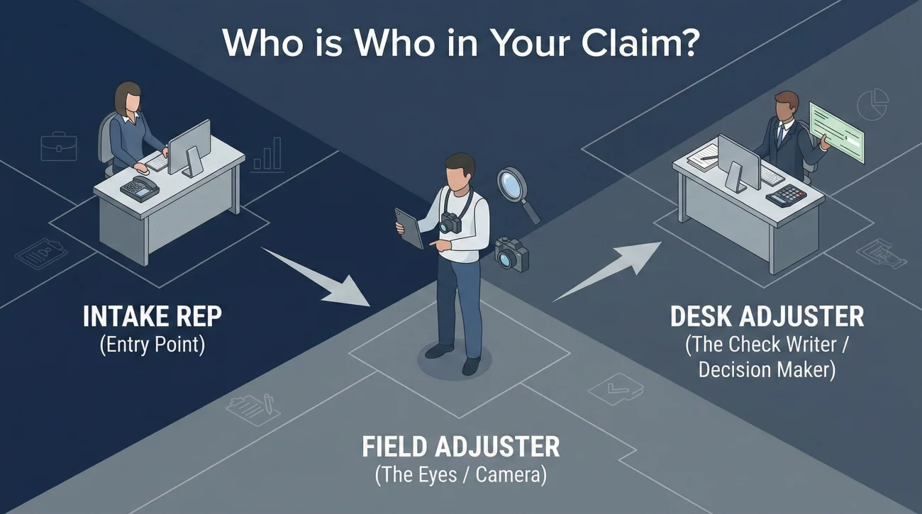 Insurance Claim Adjuster Roles Hierarchy