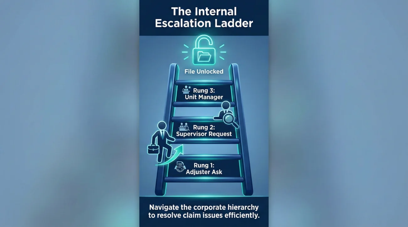 Internal Insurance Claim Escalation Ladder