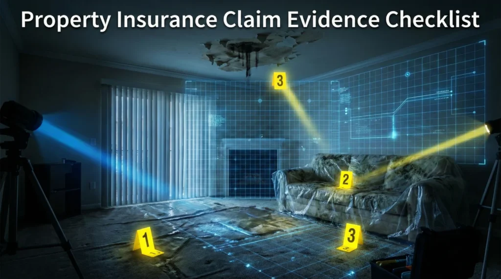 Property Insurance Claim Evidence Checklist