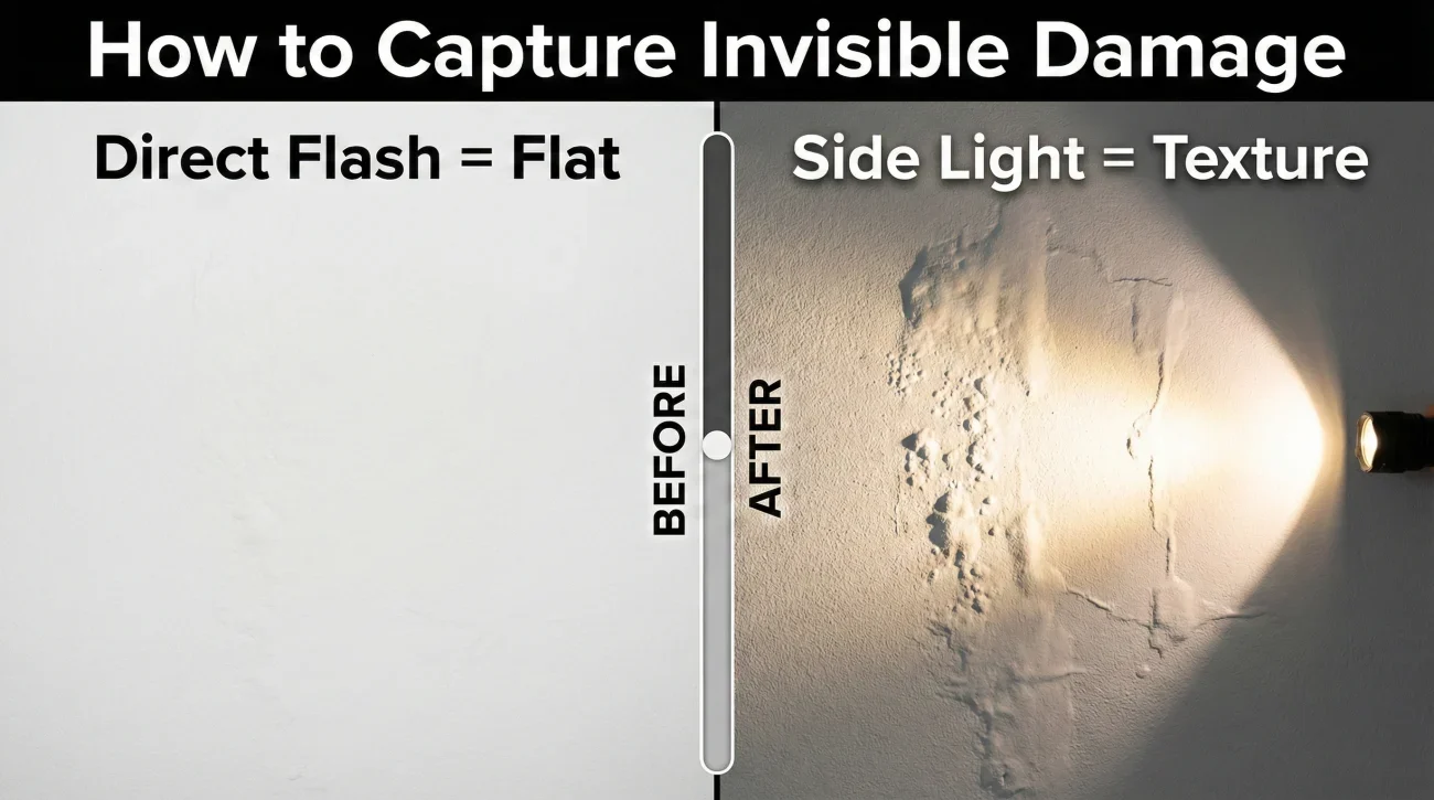 Side Lighting Technique For Texture