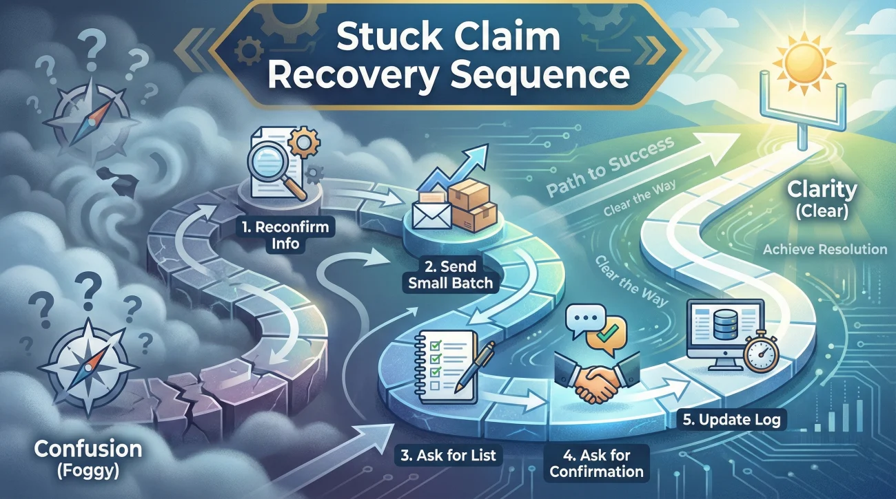 Stuck Claim Recovery Steps
