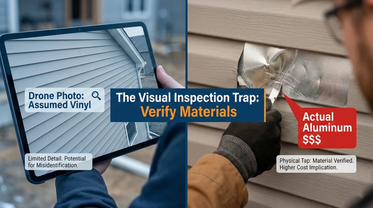 Visual Inspection Trap Material Verification