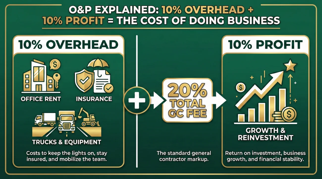 Breakdown Of Overhead And Profit In Construction Business