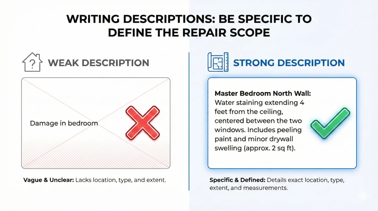 Comparison Of Effective Versus Weak Photo Descriptions