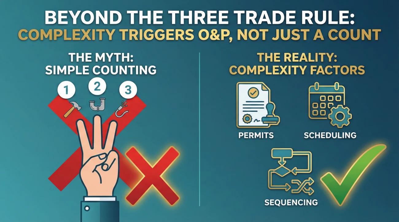 Complexity And Coordination Versus The Three Trade Rule Myth