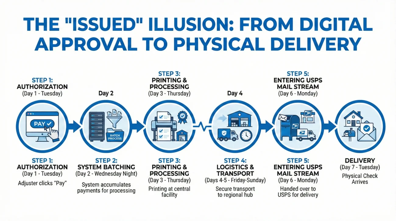 Difference Between Payment Authorization And Physical Mailing Process