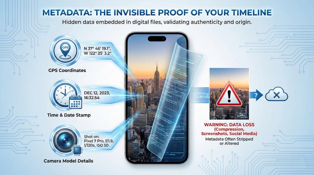 Importance Of EXIF Metadata In Insurance Claim Photos
