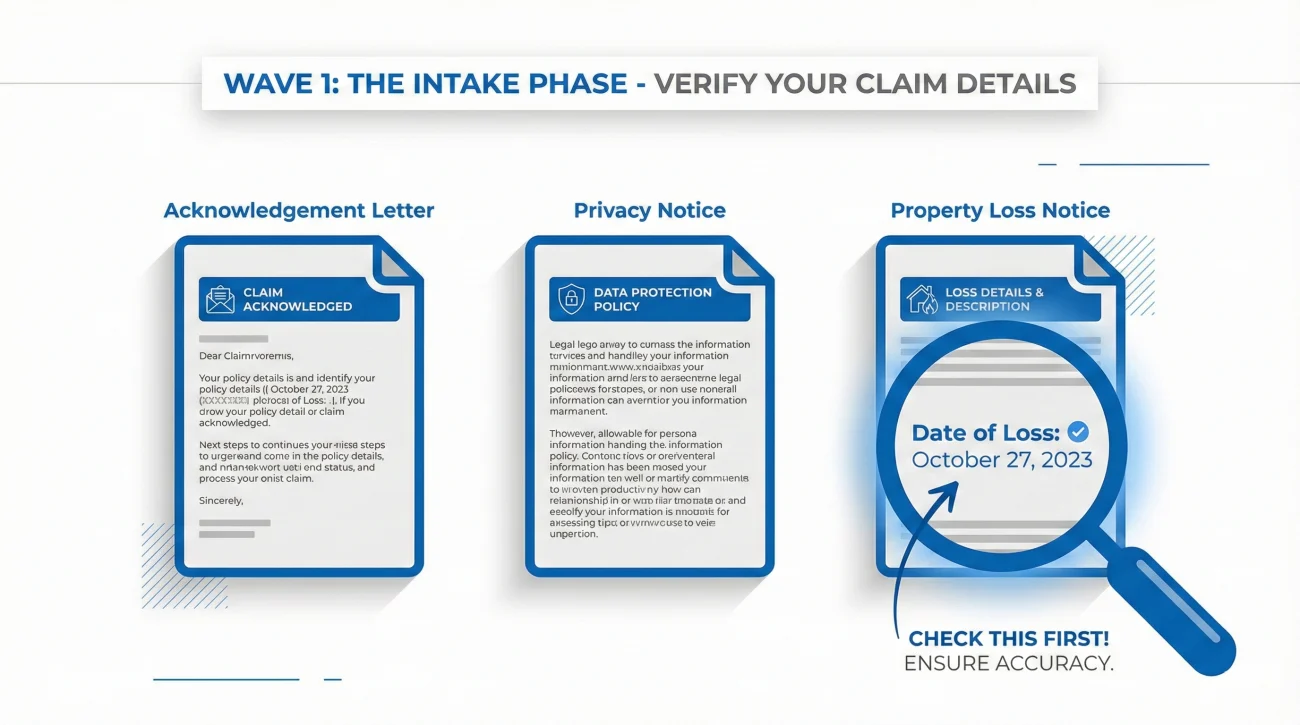 Initial Administrative Documents In The Insurance Intake Phase