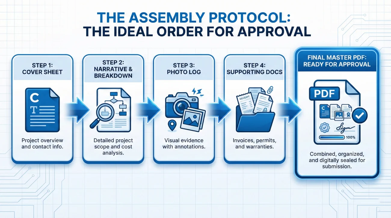 Master PDF Assembly Order For Insurance Supplement Packets