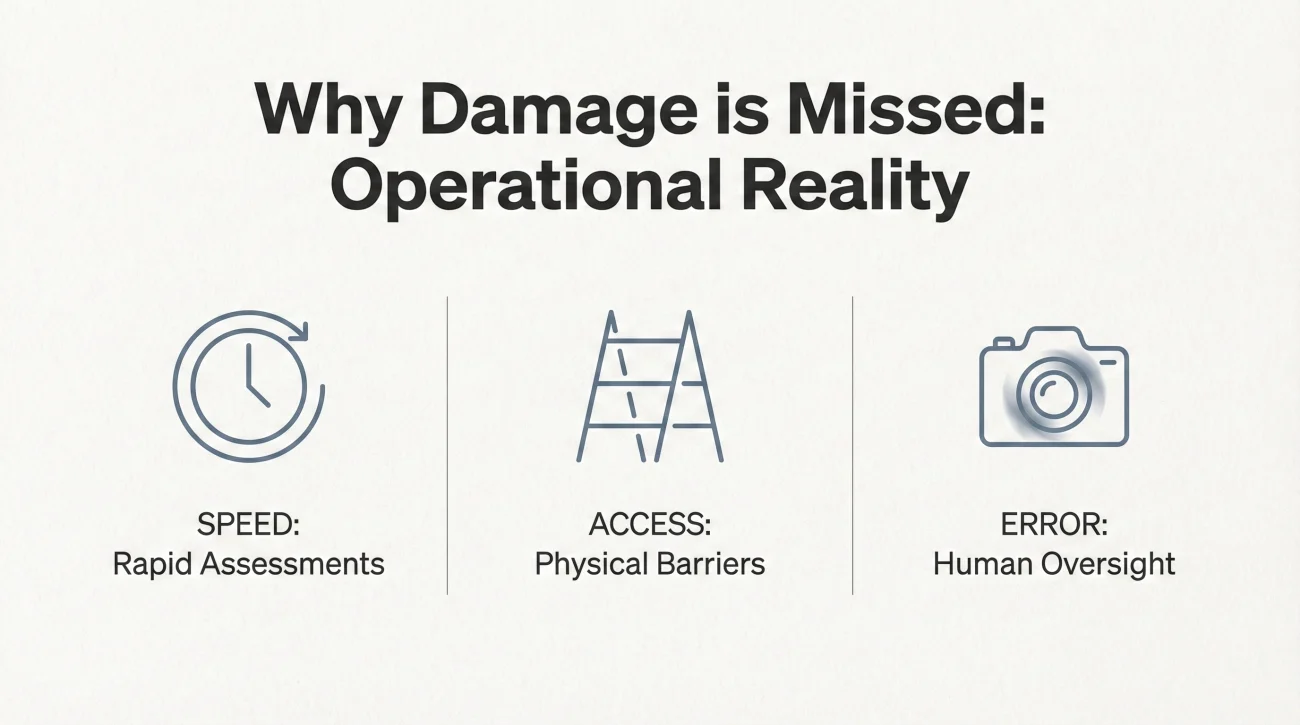 Requesting an Insurance Reinspection: When to Ask and What to Have Ready 2 Reasons Insurance Adjusters Miss Property Damage During Initial Inspections