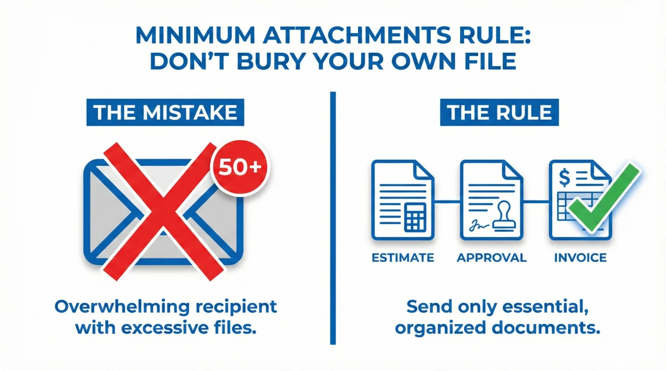 Strategic Document Attachment Method For Insurance Adjusters