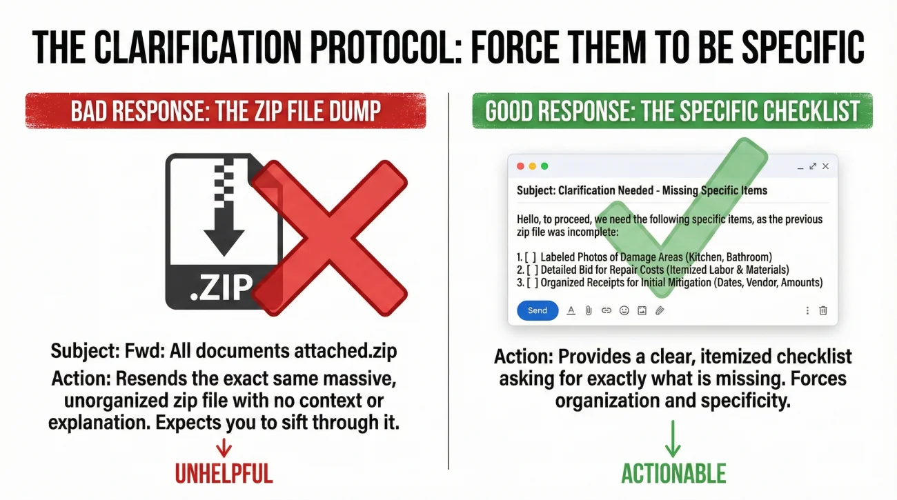 The Clarification Protocol For Vague Insurance Requests