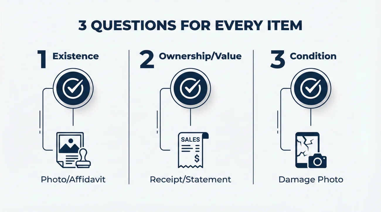 Three Key Questions For Verifying Every Insurance Claim Line Item