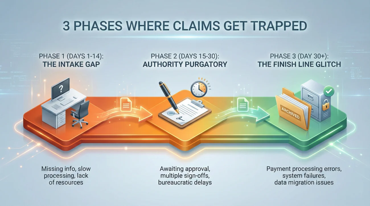 Three Phases Of Insurance Claim Administrative Gaps