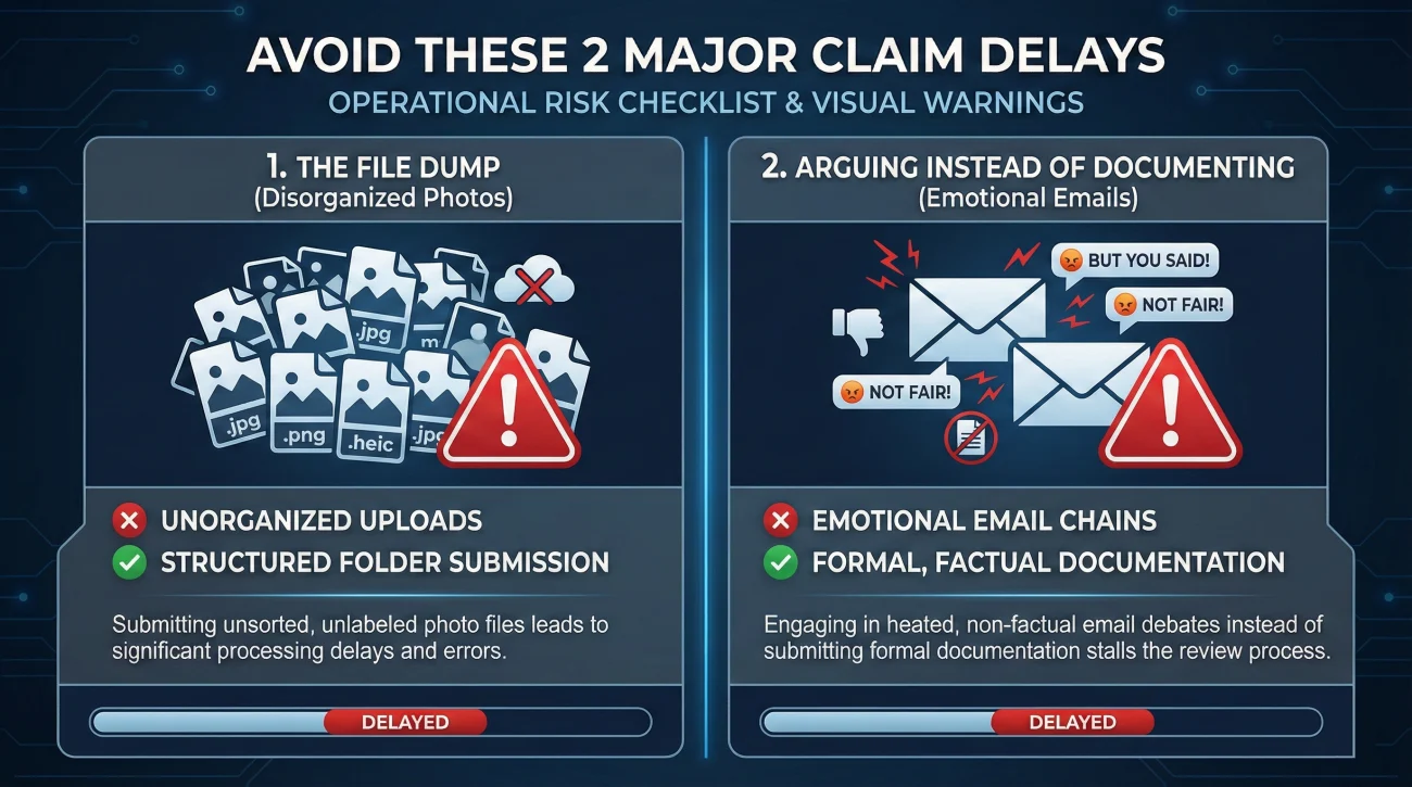 Common Mistakes In Insurance Claim Documentation