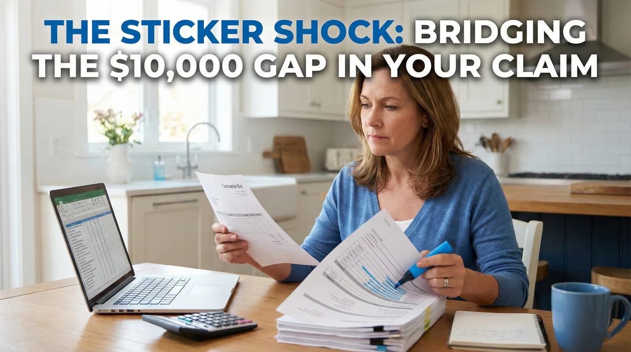 Contractor Bid Higher Than Insurance Estimate