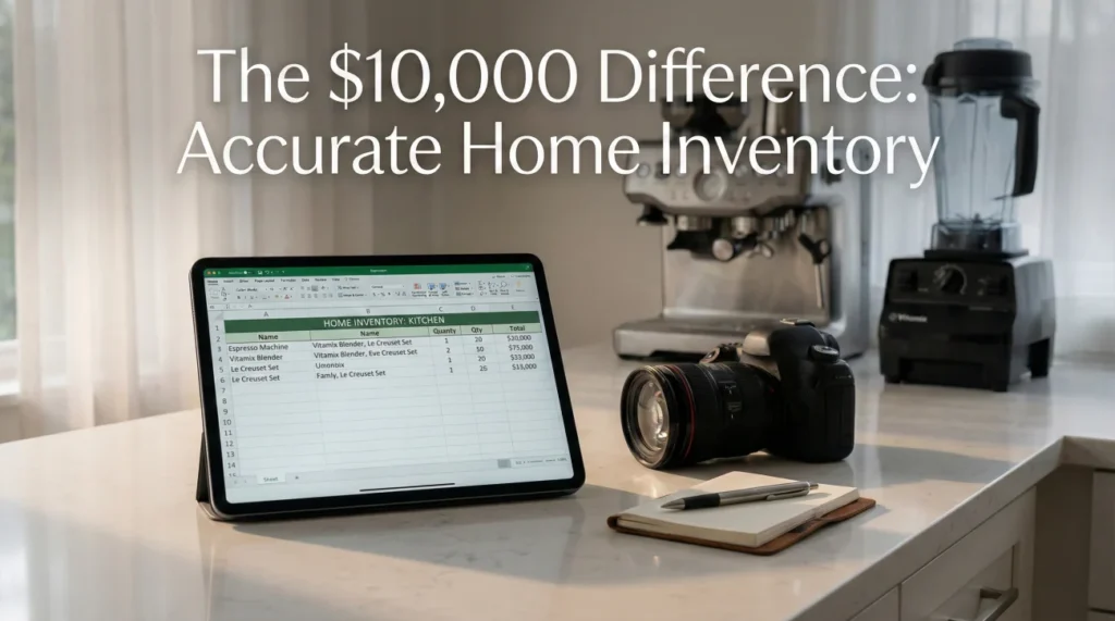 Home Inventory for a Claim: What to List and How Detailed It Needs to Be 1 Home Inventory For Insurance Claim