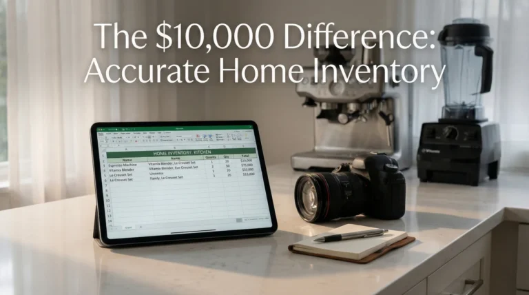 Home Inventory for a Claim: What to List and How Detailed It Needs to Be