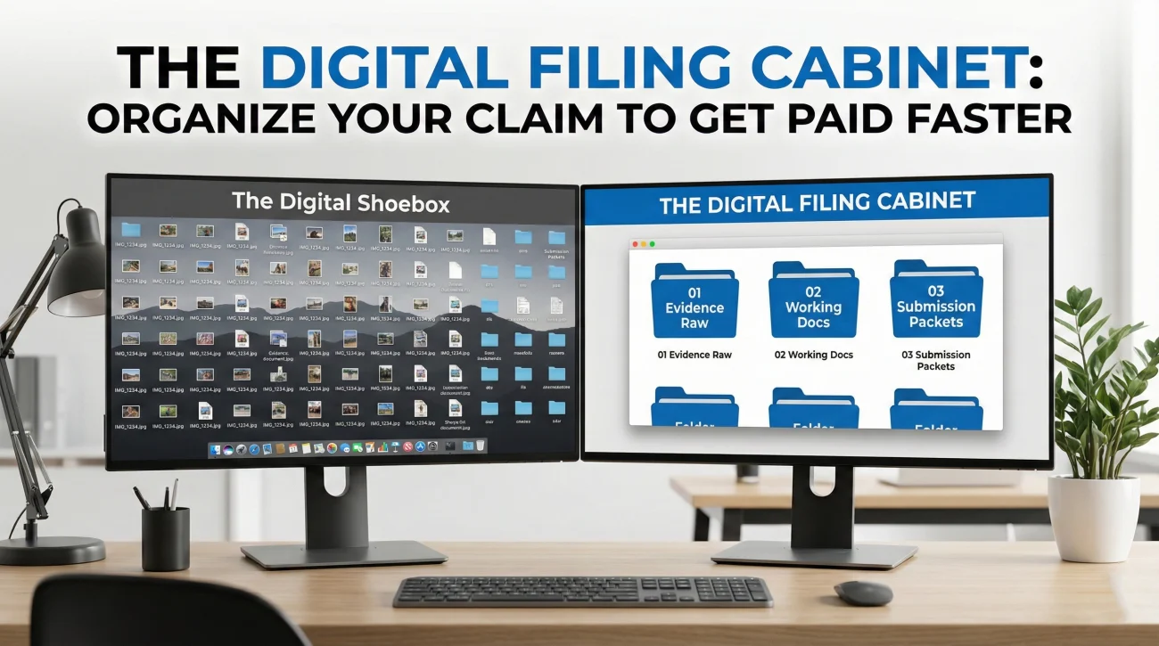 Organize Photos And Documents For Insurance Claim