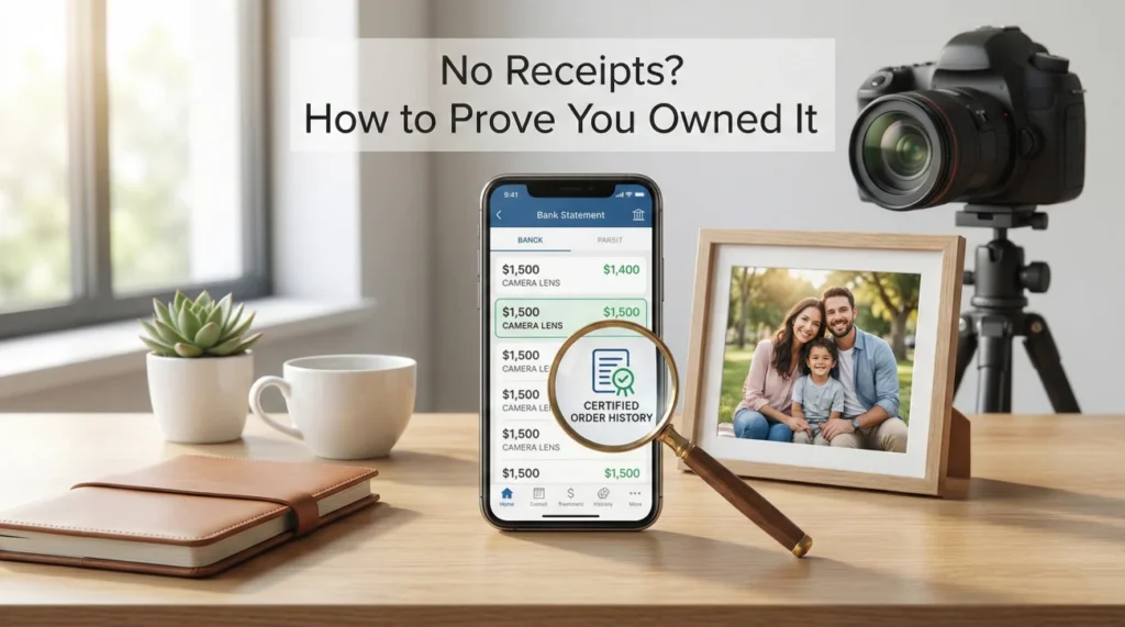 Prove Ownership Without Receipts Insurance Claim