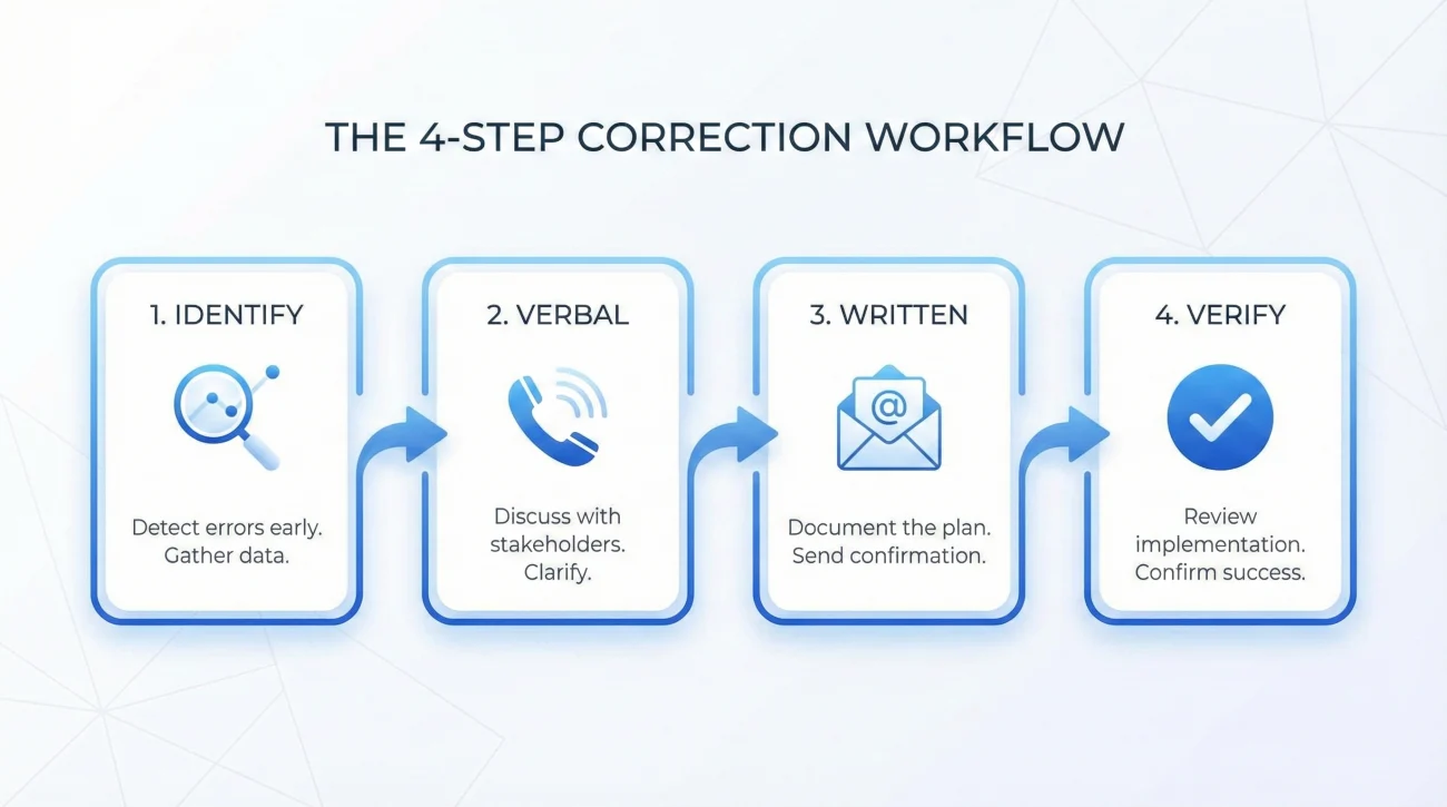 Step By Step Insurance Claim Correction Workflow