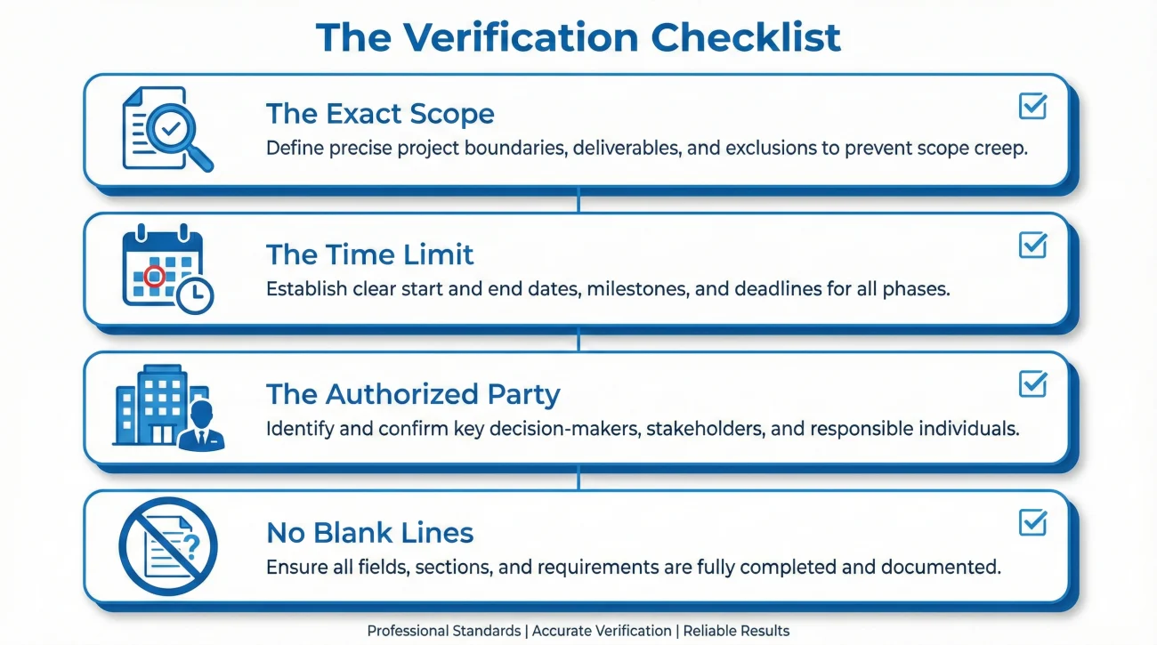 Authorization Form Verification Checklist For Property Claims