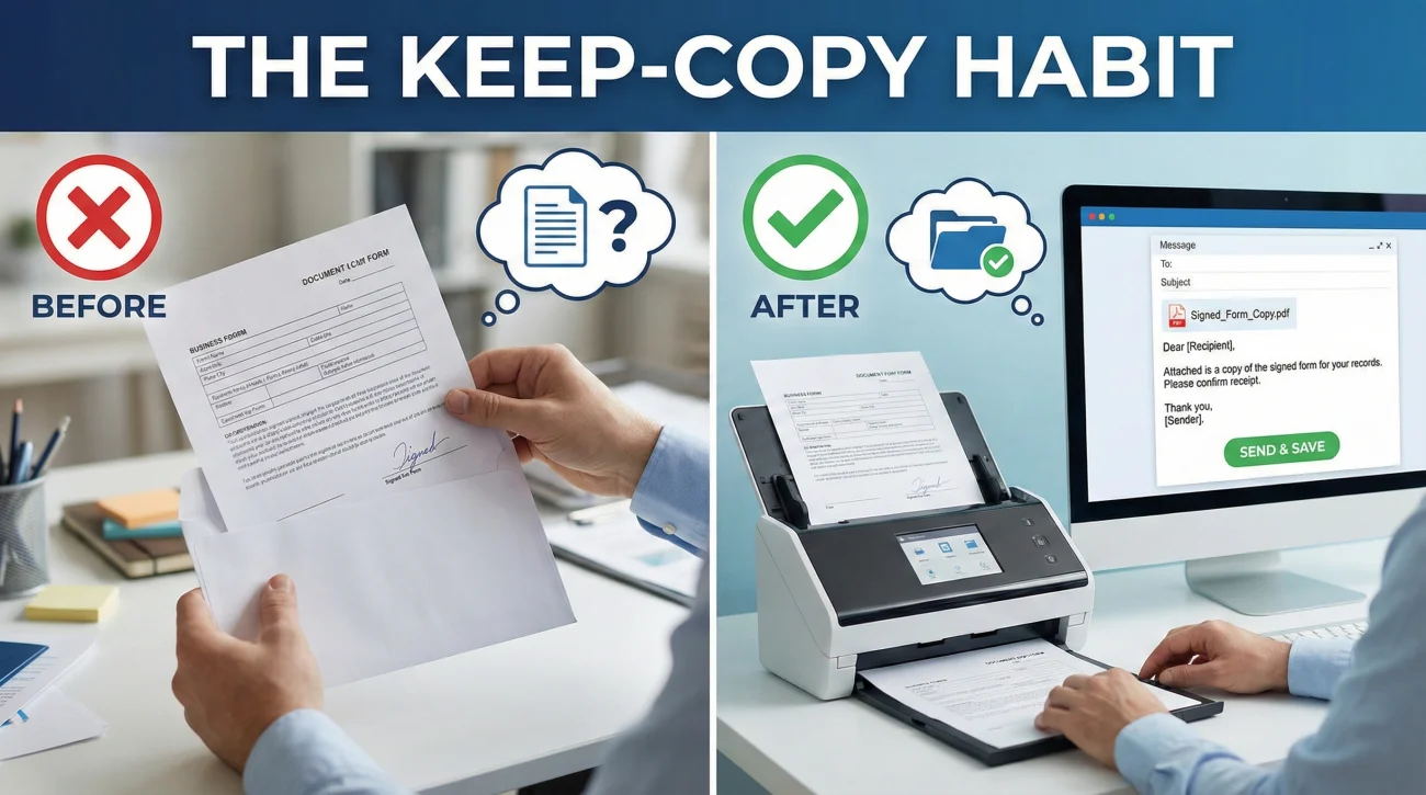 Best Practices For Signing And Saving Insurance Documents