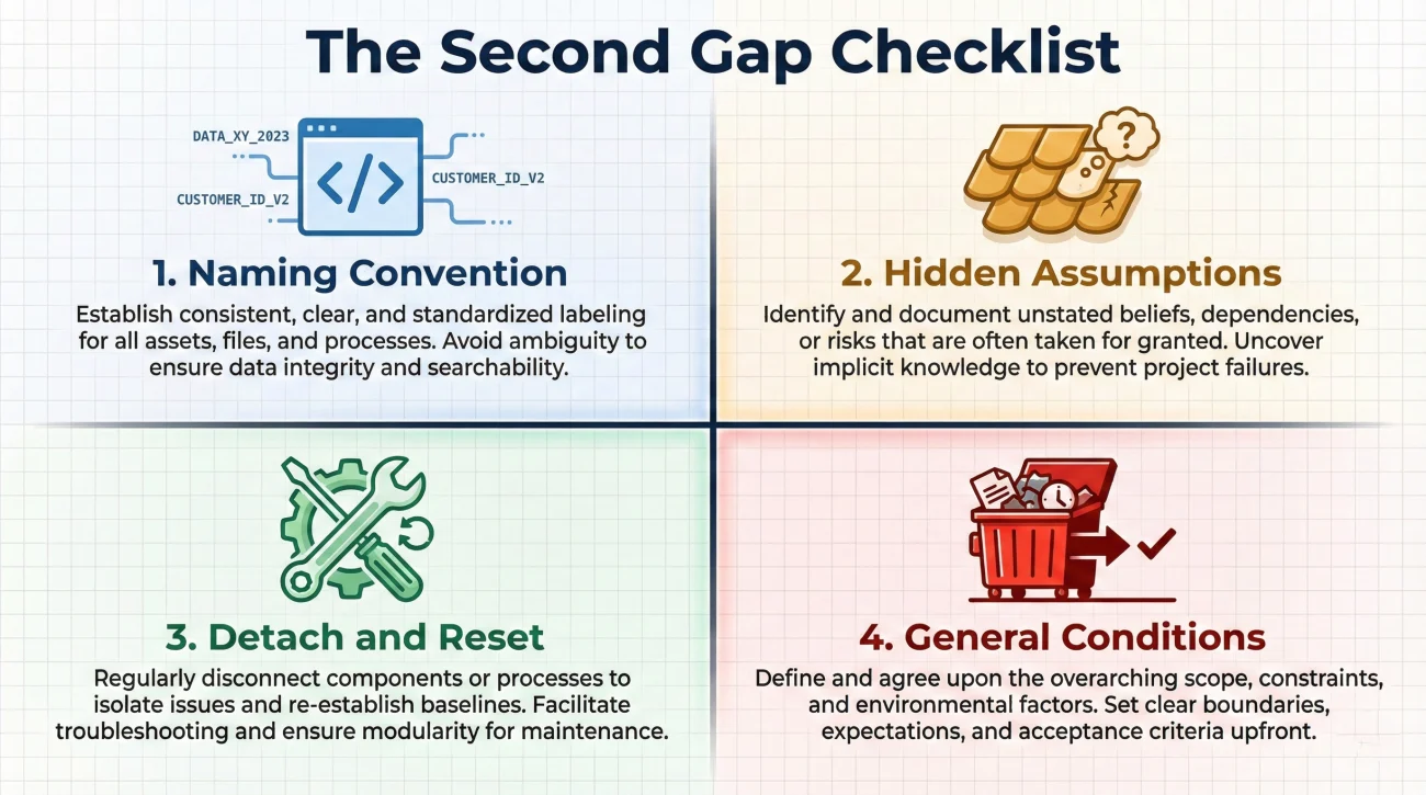 Common Insurance Claim Operational Gap Checklist