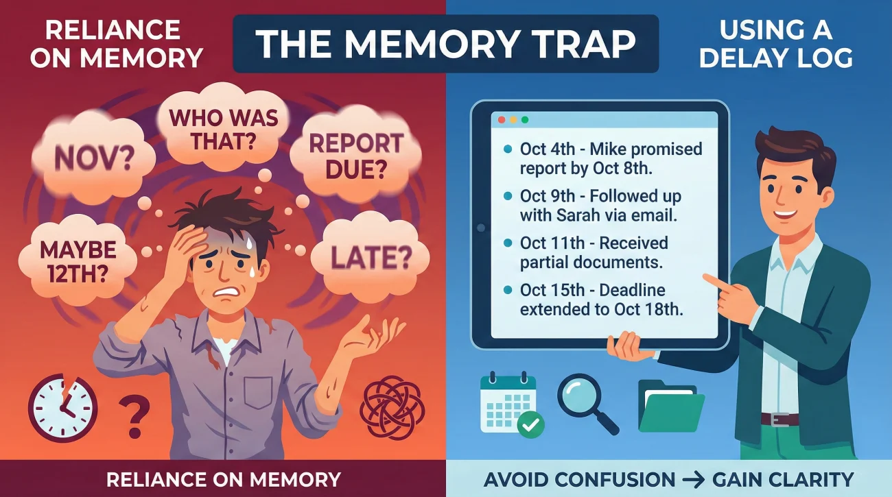 Comparing Memory Reliance Vs Organized Claim Logging