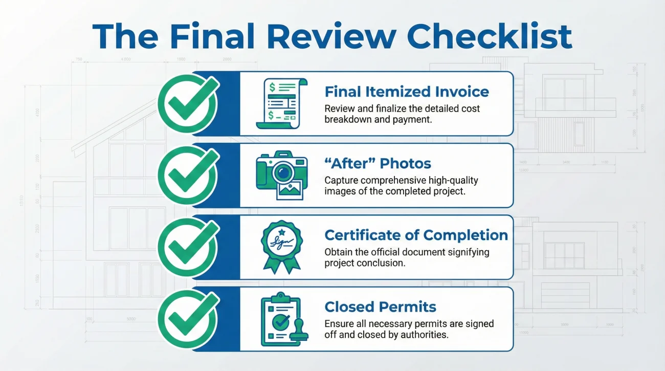 Insurance Claim Completion Document Checklist