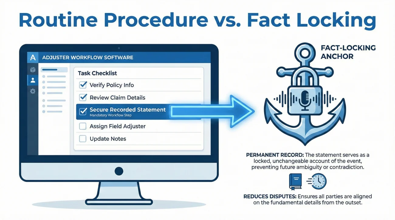 Operational Purpose Of Insurance Recorded Statements