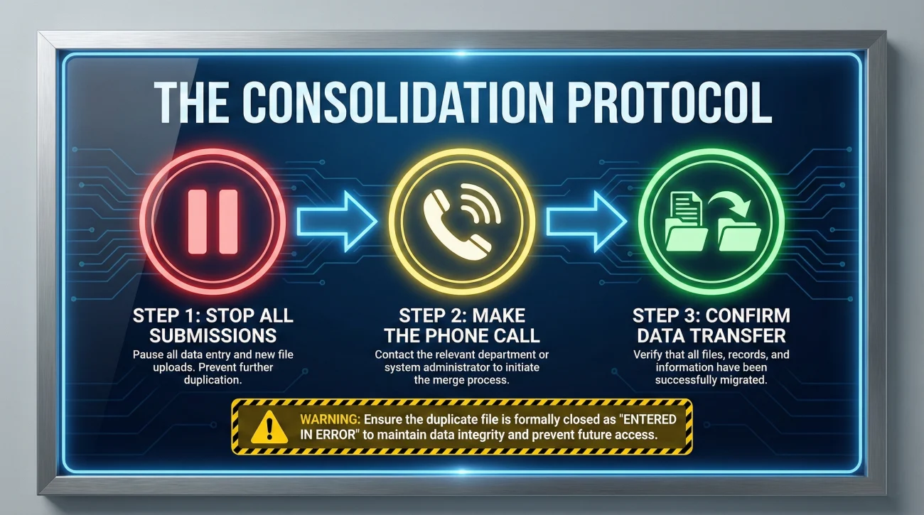 Operational Steps For Insurance Claim Merge