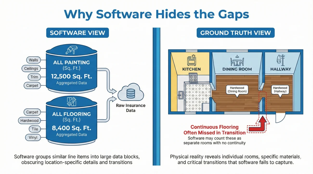 Structural Gaps In Insurance Estimating Software Layout