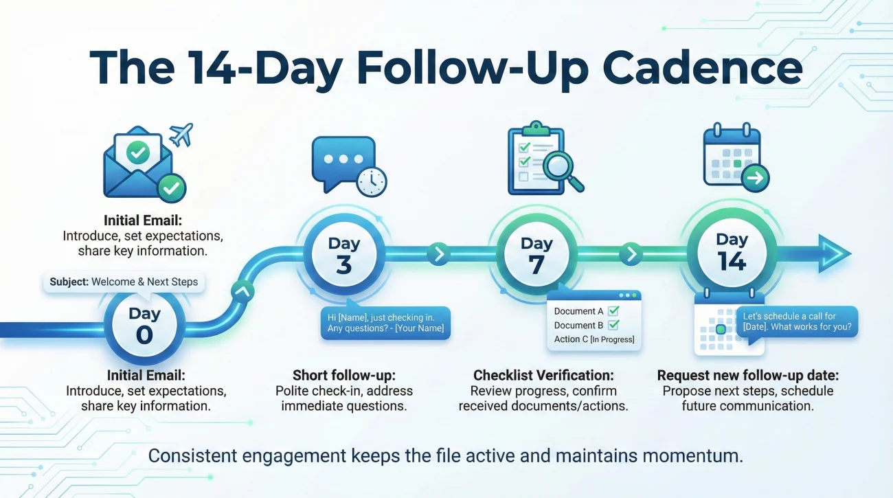 Structured Follow Up Schedule For Insurance Claims