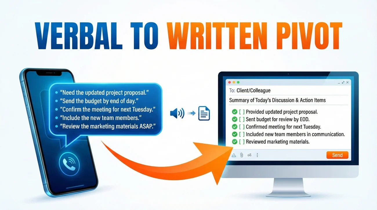 Turning Verbal Insurance Requests Into Written Records