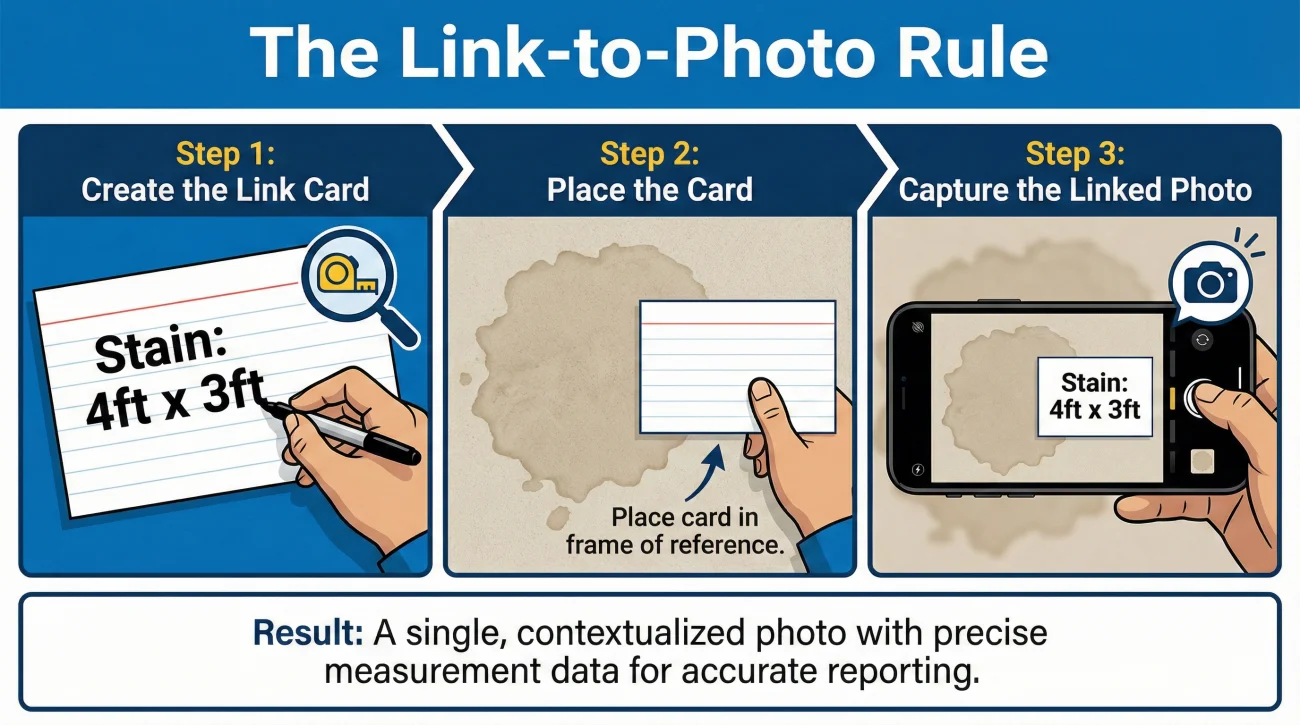 Using Dimension Cards In Insurance Damage Photos
