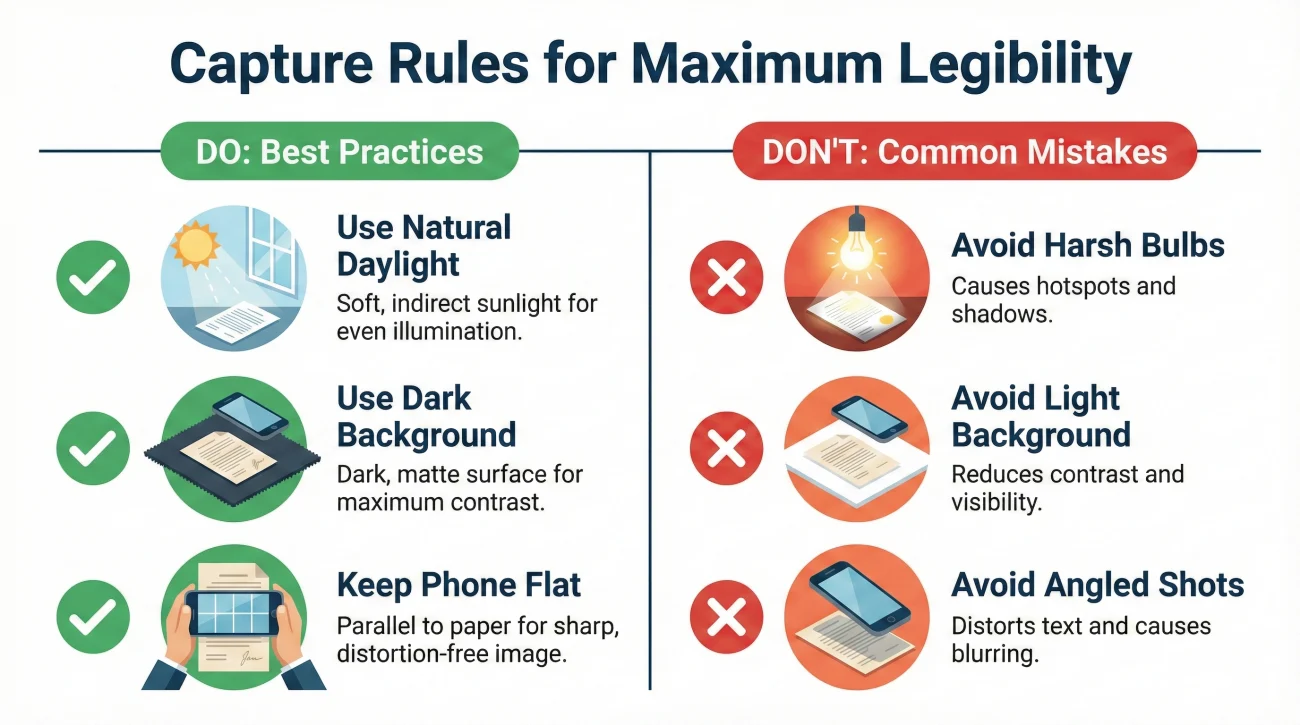 Best Practices For Scanning Faded Receipts