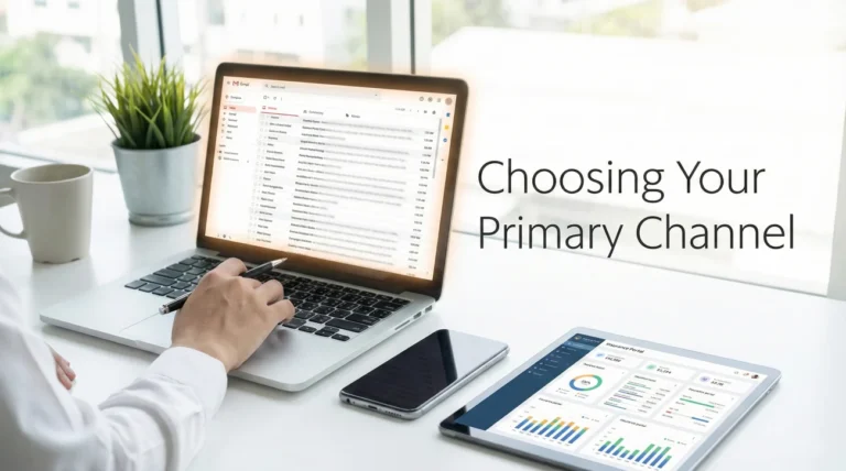 Choose a Communication Channel: Portal, Email, or Phone (Intake Decision)