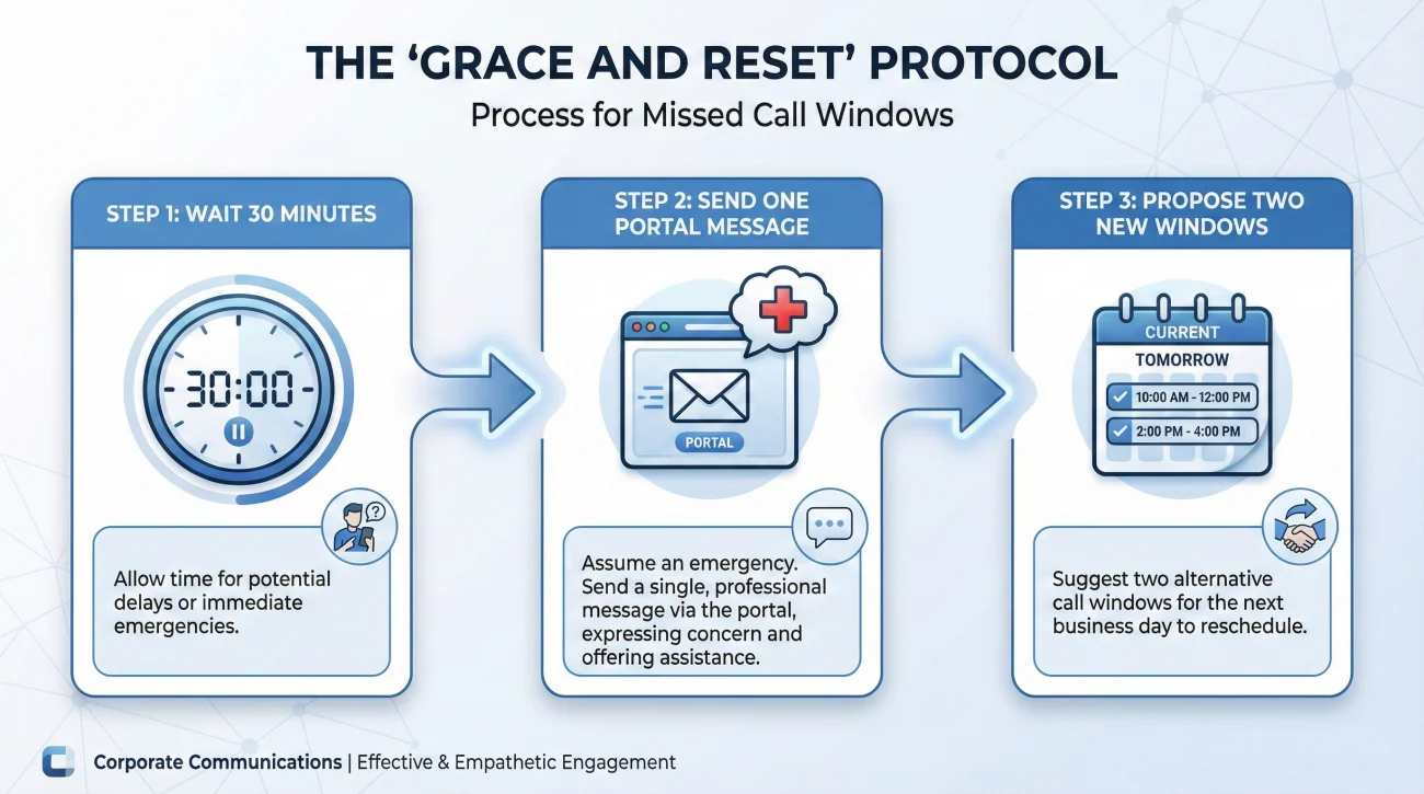 Grace And Reset Protocol For Missed Insurance Calls