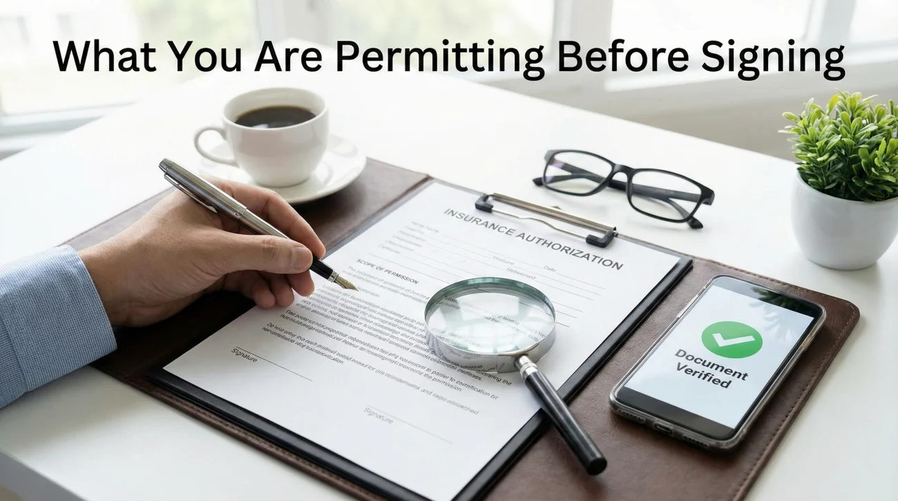 Insurance Claim Authorization Form